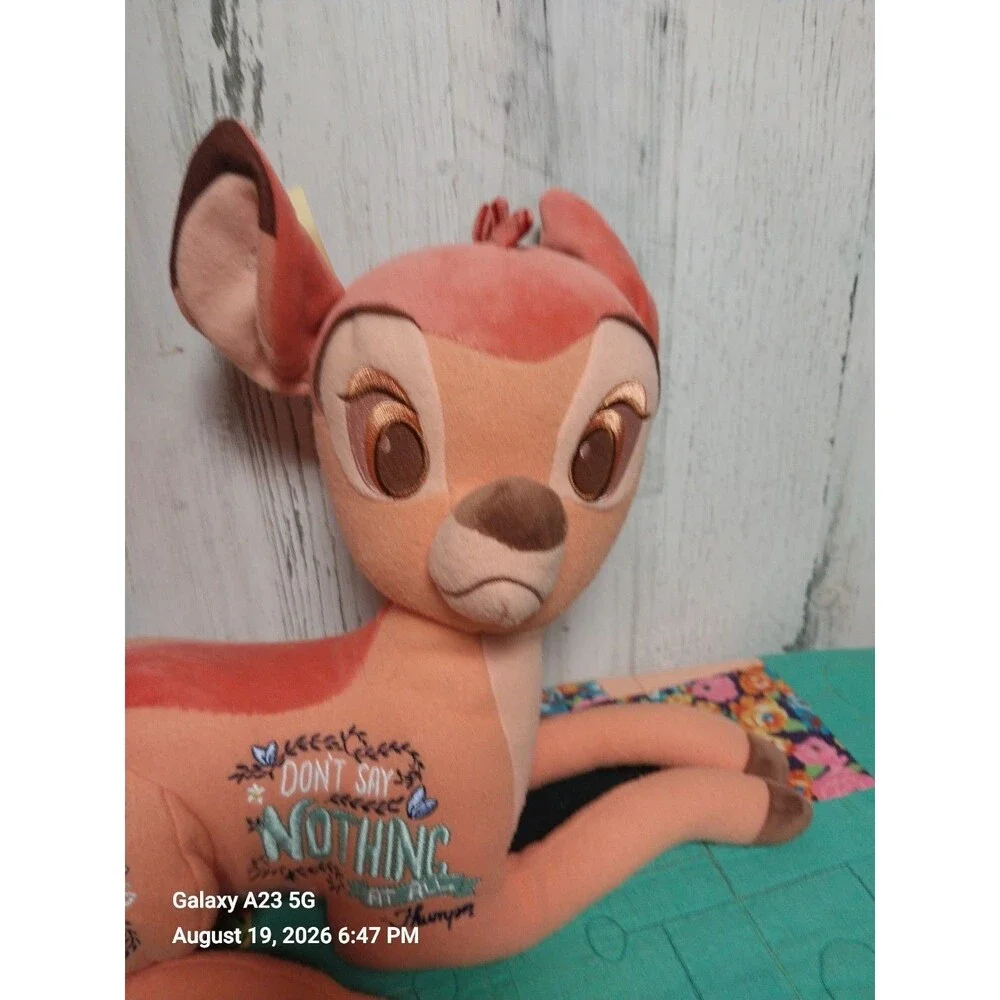 Disney Wisdom Plush Bambi 8/12 August Limited Release 16''